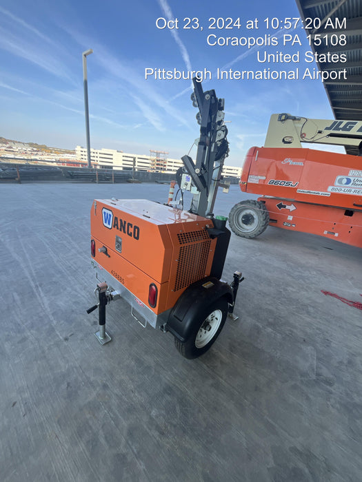 2024 Wanco WLTT-4MM4K Diesel, Deep Sea Controller, Shore Power Plug, Auto Start, (4) 350W LED Floodlights, 4kW Generator, 60 Gal Fuel Tank, 2" Ball, T3