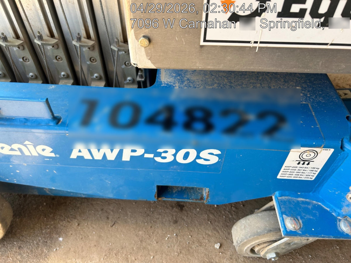 2020 GENIE AWP-30S
