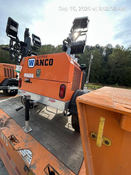 2024 Wanco WLTT-4MM4K Diesel, Deep Sea Controller, Shore Power Plug, Auto Start, (4) 350W LED Floodlights, 4kW Generator, 60 Gal Fuel Tank, 2" Ball, T3