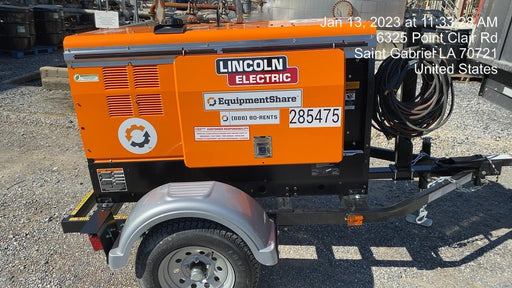 2022 Lincoln Electric LE400 Kubota V1505, Trlr, Cable Rack, Light Kit, ES Decals, T3