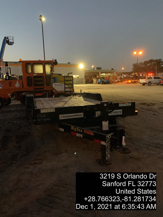 2021 BIG TEX TRAILER 14ET-18BK-KR
