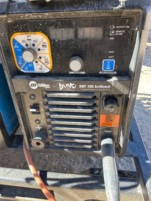 2025 MILLER ELECTRIC XMT 400