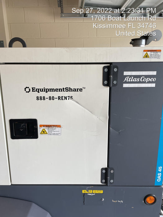 2021 ATLAS COPCO QAS45 CWK