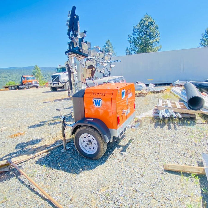 2024 Wanco WLTT-4MM4K Diesel, Deep Sea Controller, Shore Power Plug, Auto Start, (4) 350W LED Floodlights, 4kW Generator, 60 Gal Fuel Tank, 2" Ball, T3