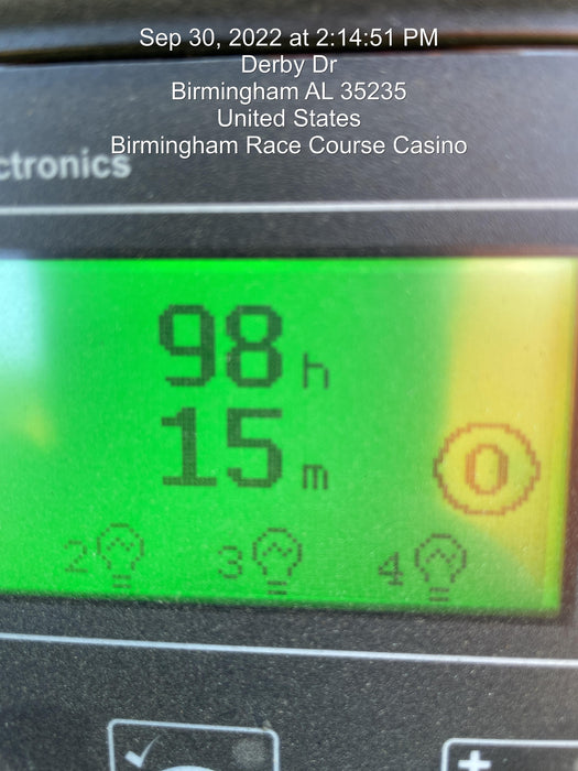 2022 Allmand NLV3GR (4) LED Light Fixture 350W, 23' Vertical Mast, 3kW Prime, Towable, Deep Sea L401, Leveling Jacks, Yanmar T4F 5.8hp