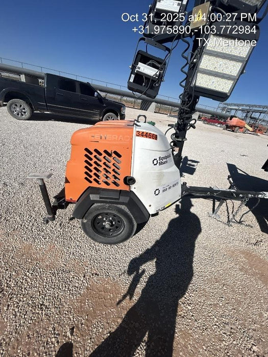 2023 Generac MLT2 Diesel, Flex Switch 120V Input, Powerzone Controller, (4) 320W LED Lights, 4kW Generator, 39.9 Gal Fuel Tank, 2" Ball, T3