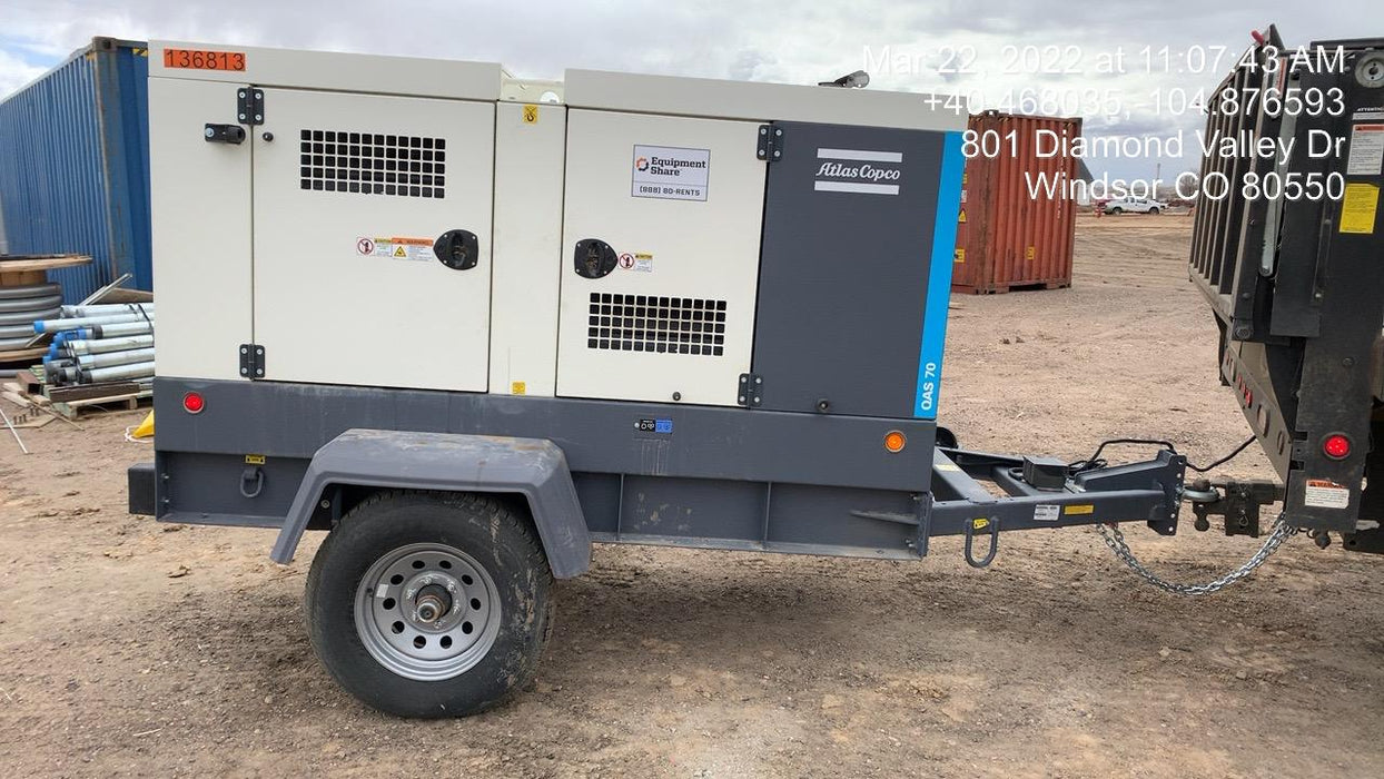 2021 ATLAS COPCO QAS 70