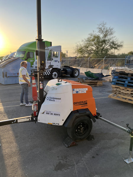 2023 Generac MLT2 Diesel, Flex Switch 120V Input, Powerzone Controller, 
(4) 320W LED Lights, 4kW Generator, 39.9 Gal Fuel Tank, 2" Ball, T3