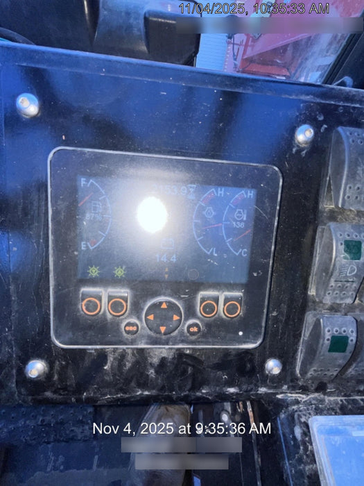 2019 Manitou MTA8044 74hp T4F, Cab/Heat/Air, Cab and Boom LED work lights, Auxiliary Hydraulics, Solid Tires, Amber strobe, Lift Hook 66" Carriage, 60" Forks