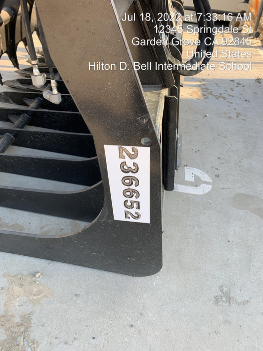 2022 TAKEUCHI 84" Grapple Bucket - Takeuchi