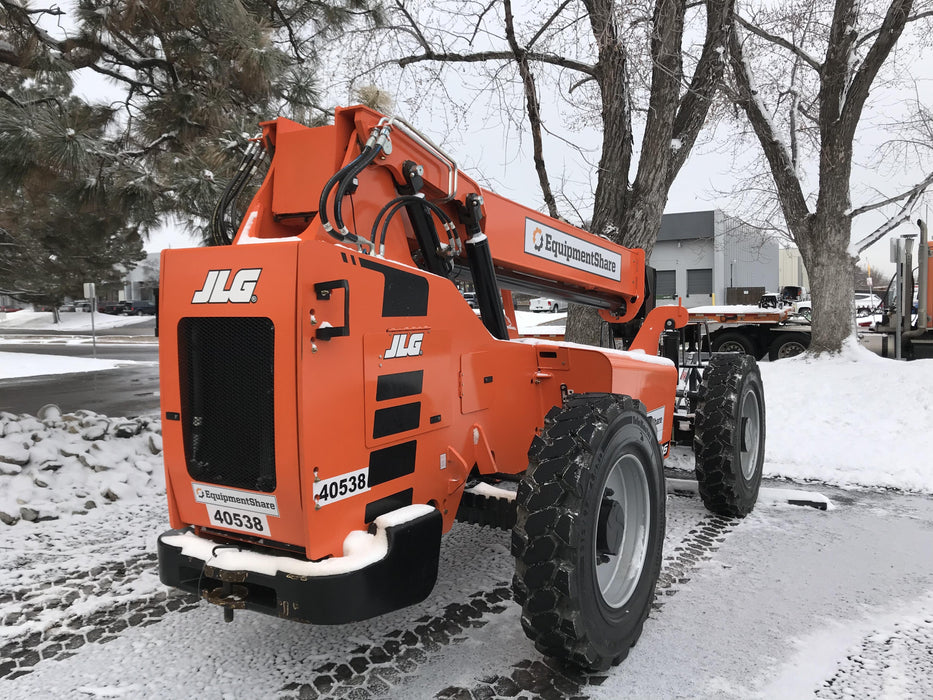 2019 Skytrak 6036 Canopy, Solid Tires, LED Work Lights, Beacon 50" Carriage, 48" Pallet Forks