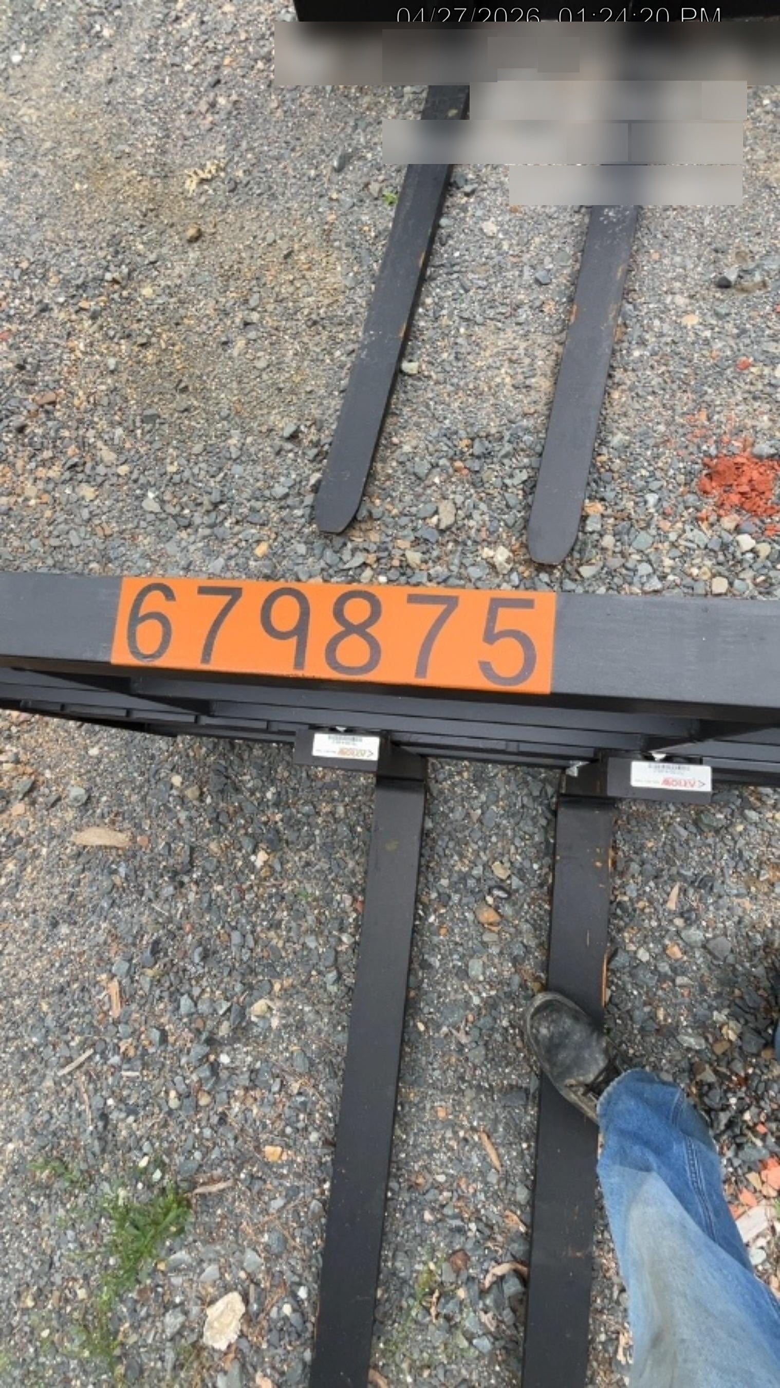 2026 ARROW MATERIAL HANDLING 48" Pallet Forks - Arrow
