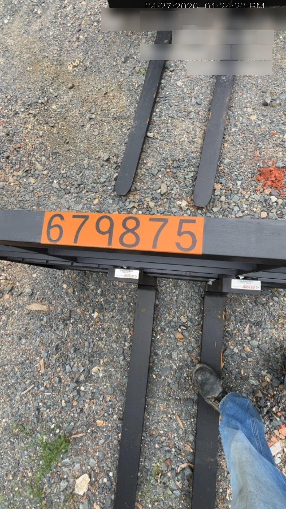 2026 ARROW MATERIAL HANDLING 48" Pallet Forks - Arrow