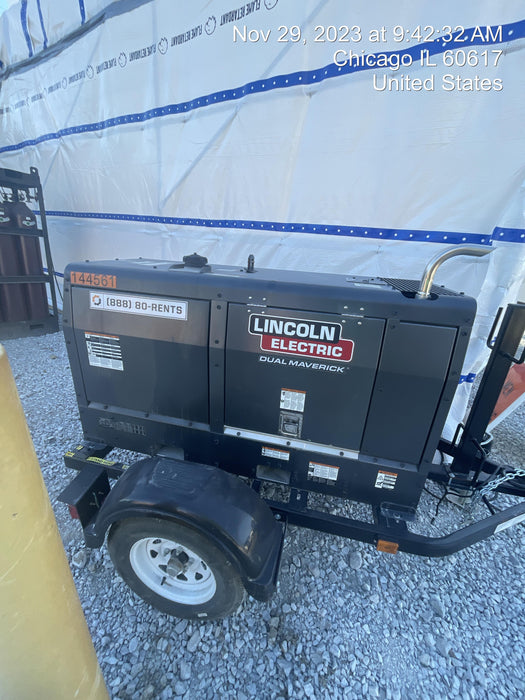 2021 Lincoln Electric Dual Maverick 200/200X Ready Pak 3 (includes trailer, cable rack, fender light kit)