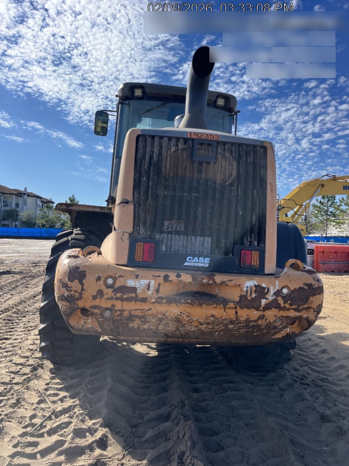 2016 Case 721F CLOSED CAB, JRB 416 STYLE HYD COUPLER
