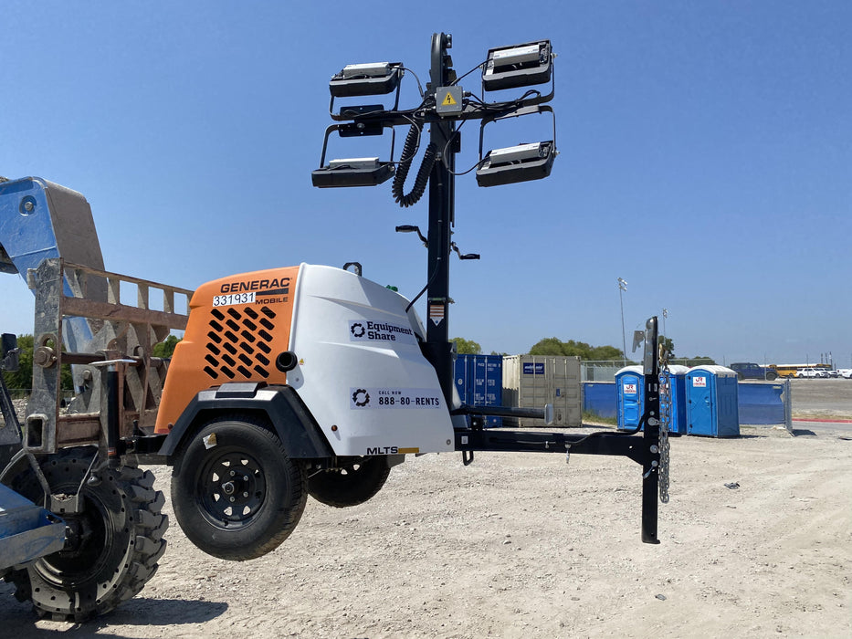 2023 Generac MLT2 Diesel, Flex Switch 120V Input, Powerzone Controller, (4) 320W LED Lights, 4kW Generator, 39.9 Gal Fuel Tank, 2" Ball, T3