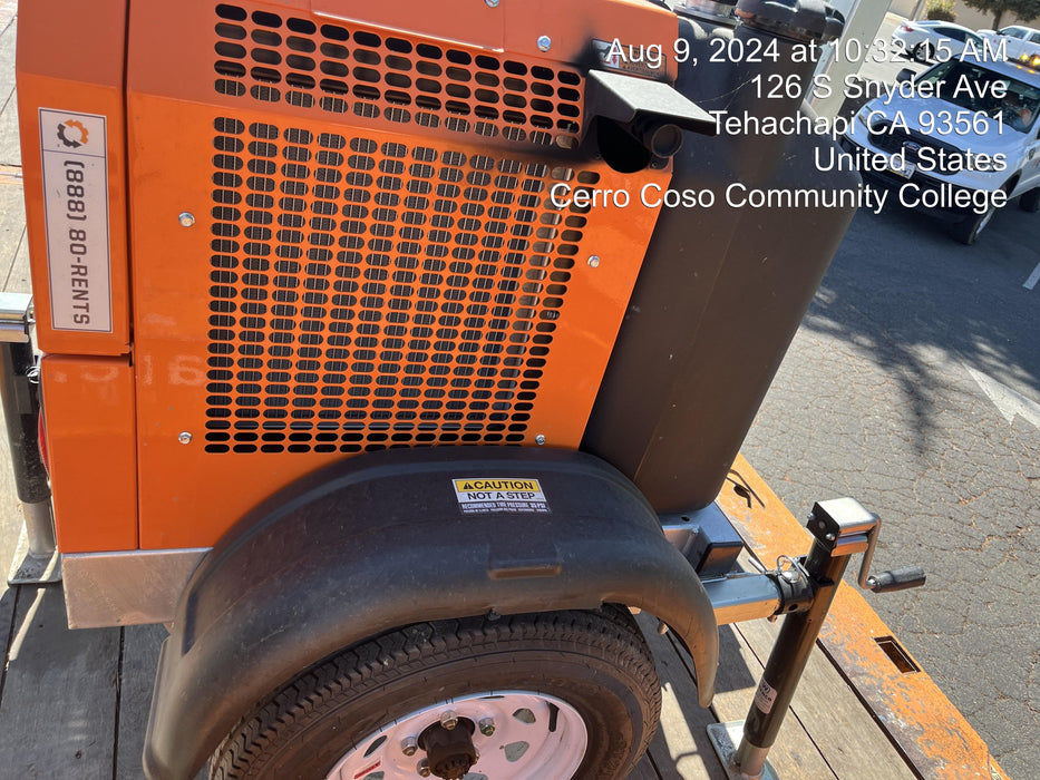 2024 Wanco WLTT-4MM4K Diesel, Deep Sea Controller, Shore Power Plug, Auto Start, (4) 350W LED Floodlights, 4kW Generator, 60 Gal Fuel Tank, 2" Ball, T3