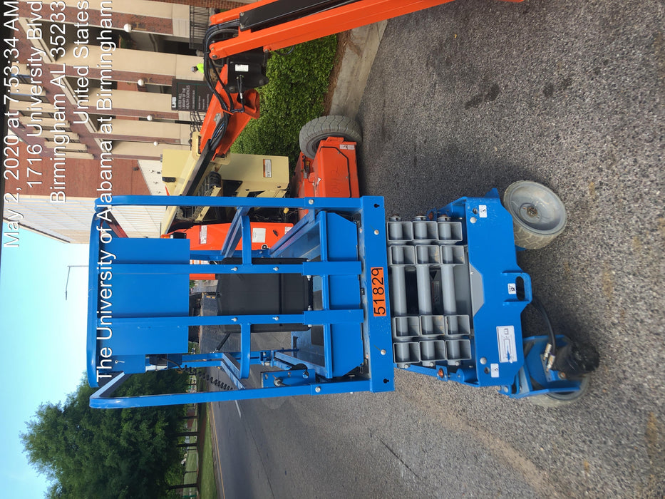 2019 Genie GS-1930 Fixed Rails with Chain Entry