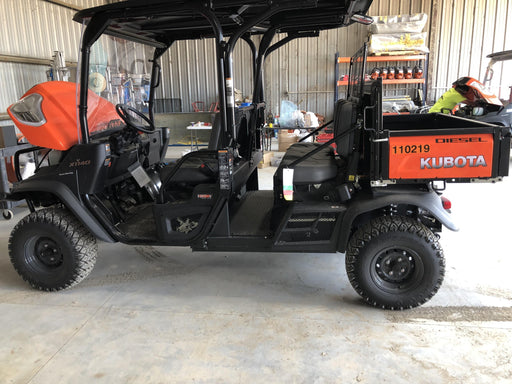 2020 Kubota RTV-X1140W-H Canopy, 4-Seater, Diesel, Windshield Acrylic Clear, Strobe Light, Backup Alarm