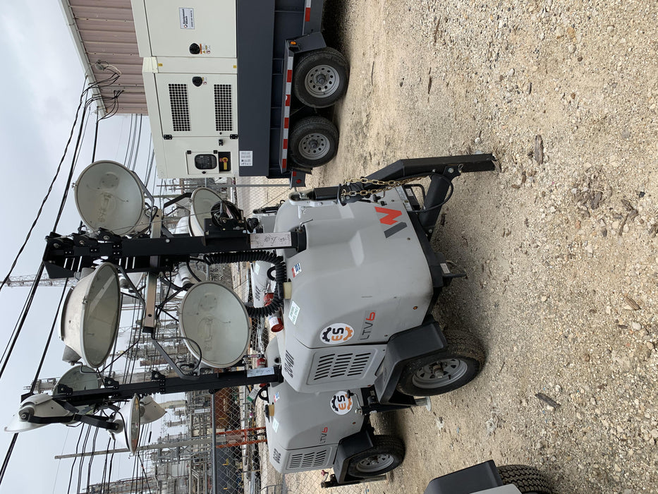 2018 Wacker Neuson LTV6L-MH LTV6L Mobile Light Tower w/Fuel Level Sensor Installed