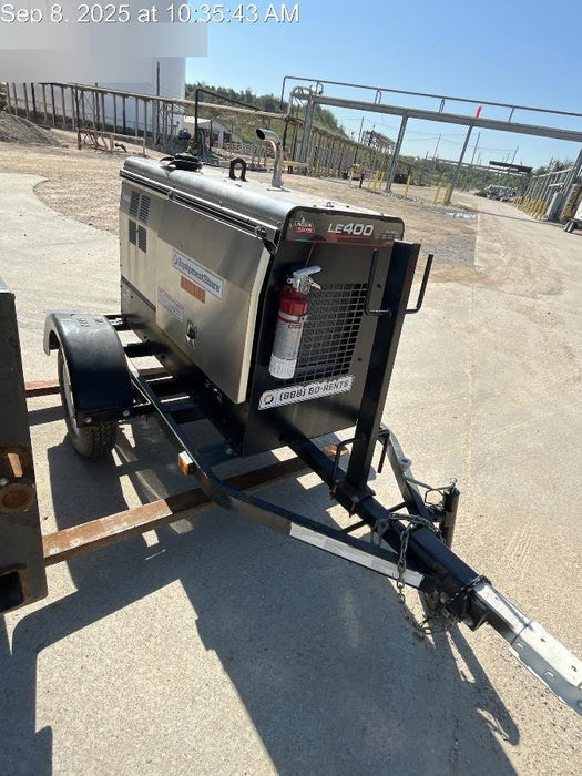 2024 Lincoln Electric LE400 Kubota V1505, Trlr, Cable Rack, Light Kit, ES Decals, T3