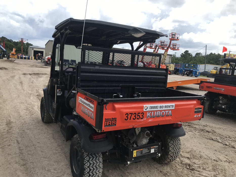 2019 Kubota RTV-X1140 4wd Utility Cart, LED Strobe, Windshield Tempered Glass, Plastic Canopy, Wire Harness Kit, Backup Alarm