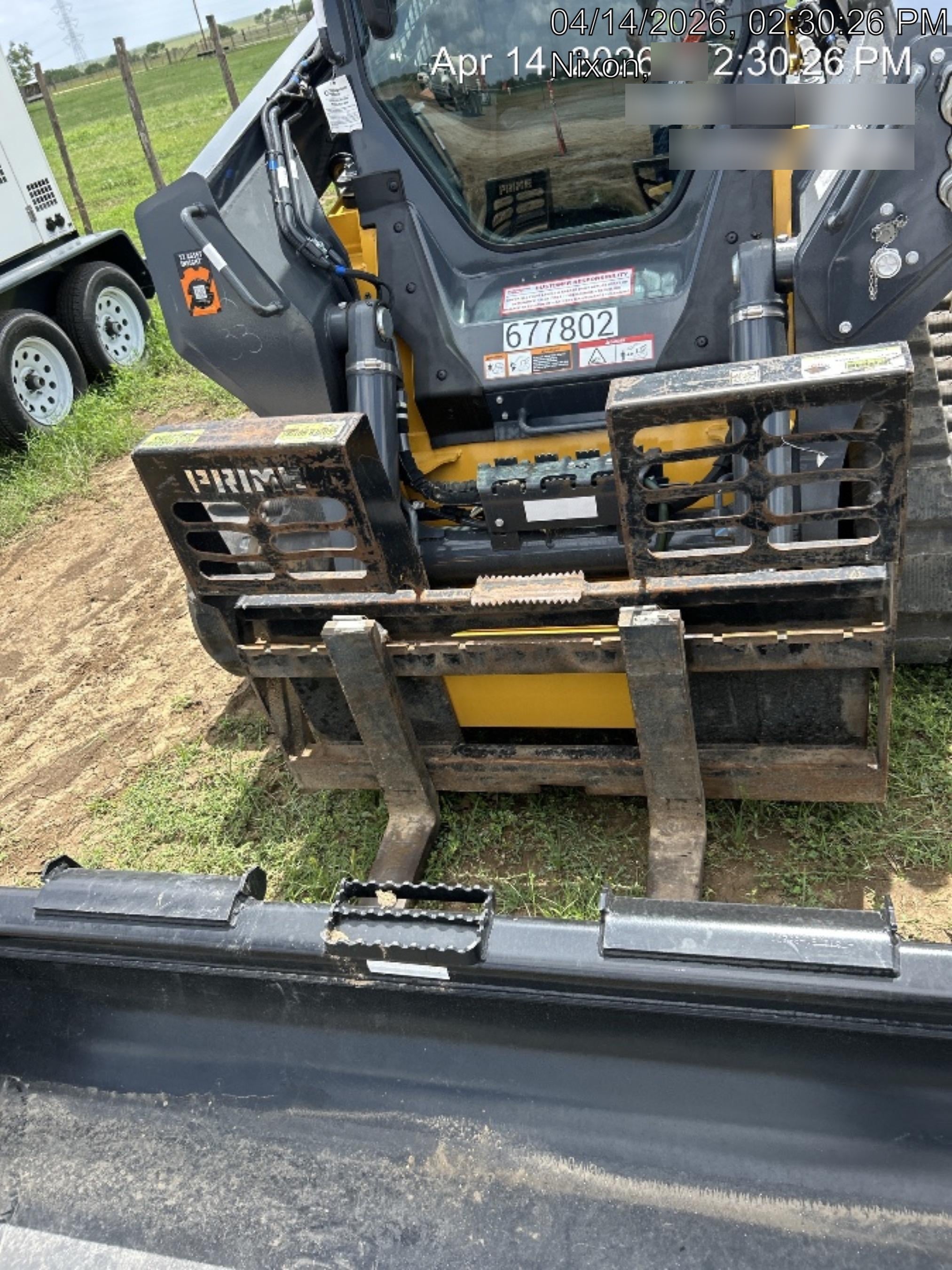 2024 PRIME 48" Pallet Forks - Prime