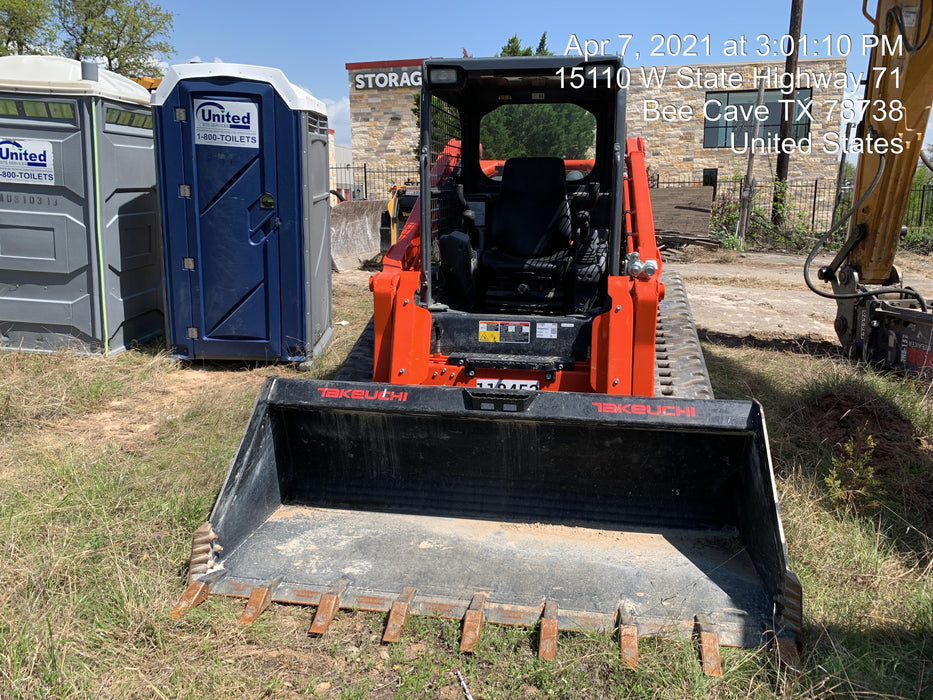 2020 Kubota SVL95-2SHC Cab, Rubber Tracks, Hydraulic Quick Coupler