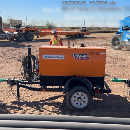 2022 Lincoln Electric LE400 Kubota V1505, Trlr, Cable Rack, Light Kit, ES Decals, T3
