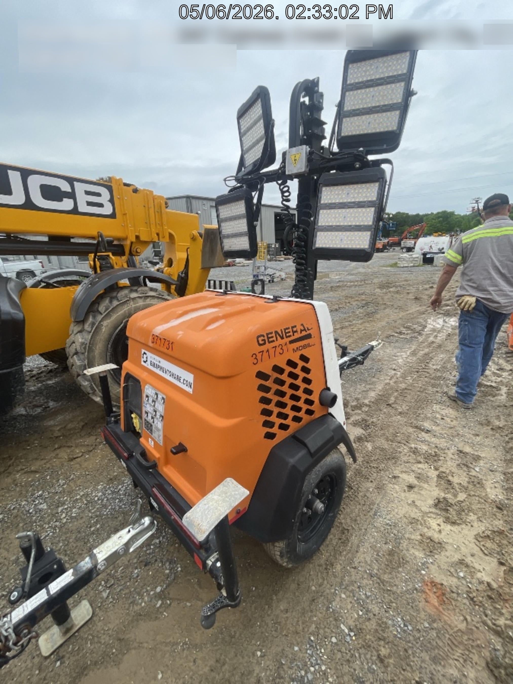 2023 Generac MLT2 Diesel, Flex Switch 120V Input, Powerzone Controller, 
(4) 320W LED Lights, 4kW Generator, 39.9 Gal Fuel Tank, 2" Ball, T3