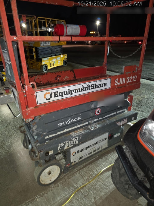 2019 Skyjack SJIII-3219 Standard Options