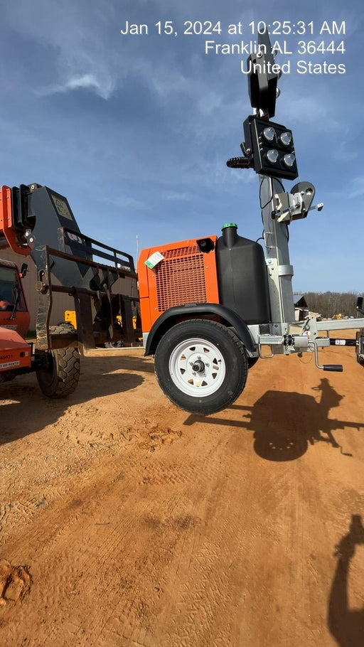 2023 Wanco WLTT-4MM4K Diesel, Deep Sea Controller, Shore Power Plug, Auto Start, (4) 350W LED Floodlights, 4kW Generator, 60 Gal Fuel Tank, 2" Ball, T3