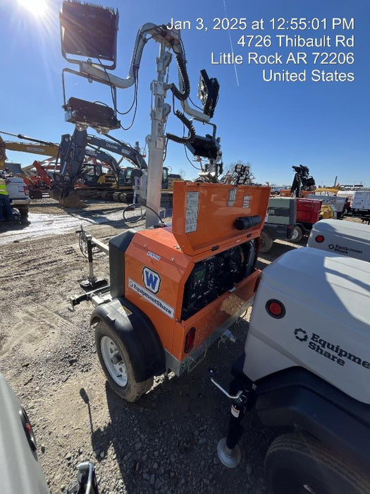 2024 Wanco WLTT-4MM4K Diesel, Deep Sea Controller, Shore Power Plug, Auto Start, (4) 350W LED Floodlights, 4kW Generator, 60 Gal Fuel Tank, 2" Ball, T3