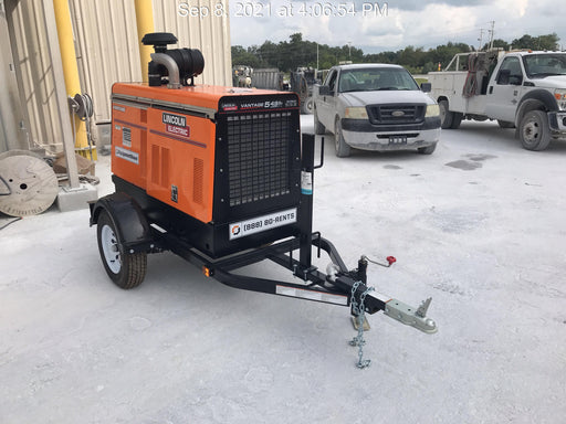2021 Lincoln Electric Vantage 549X Ready Pak 3, ORANGE (includes trailer, cable rack, fender light kit)