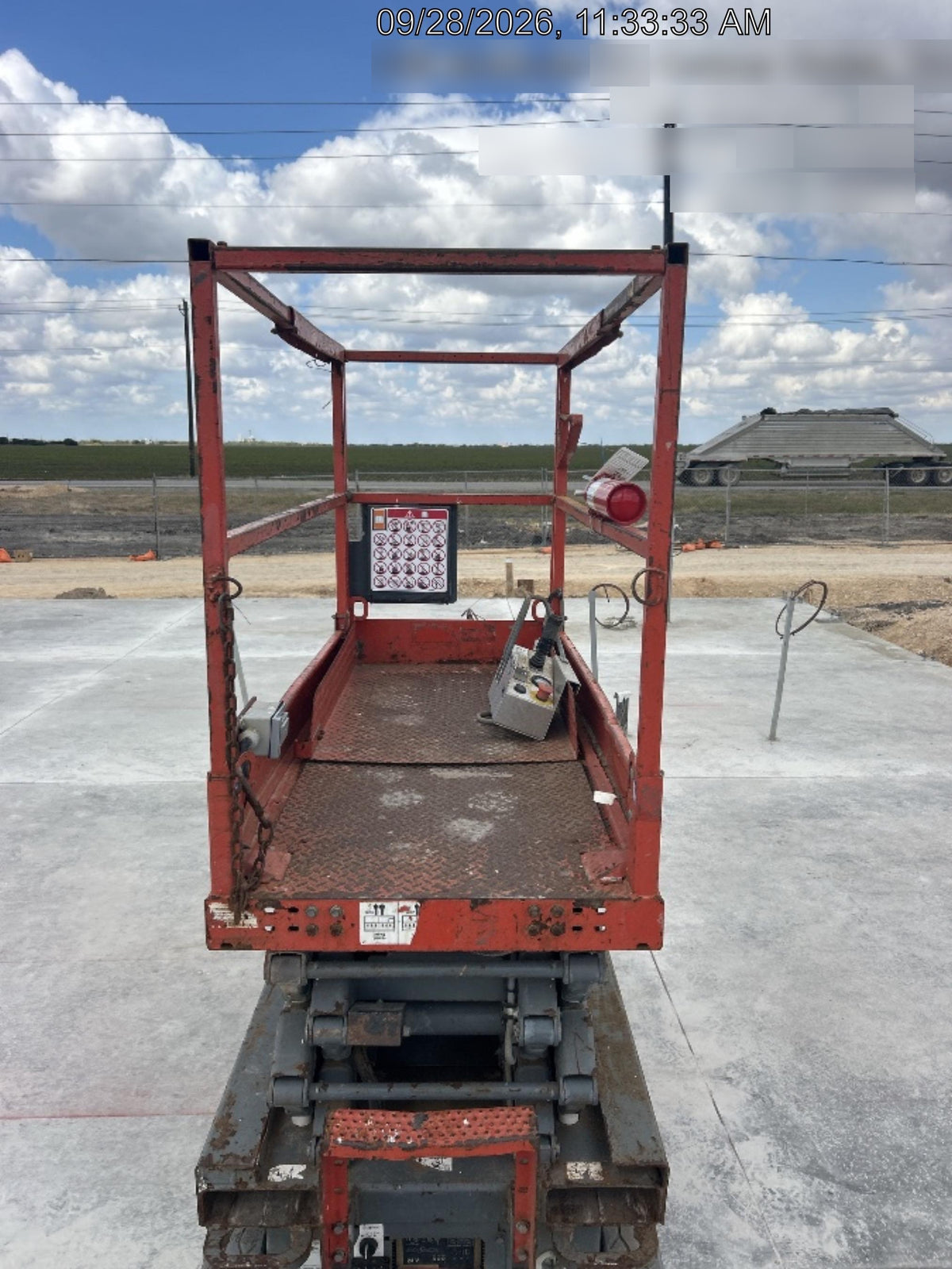 2018 Skyjack SJIII-3219 Skyjack SJIII3219 Scissor Lift w/Trojan Batteries