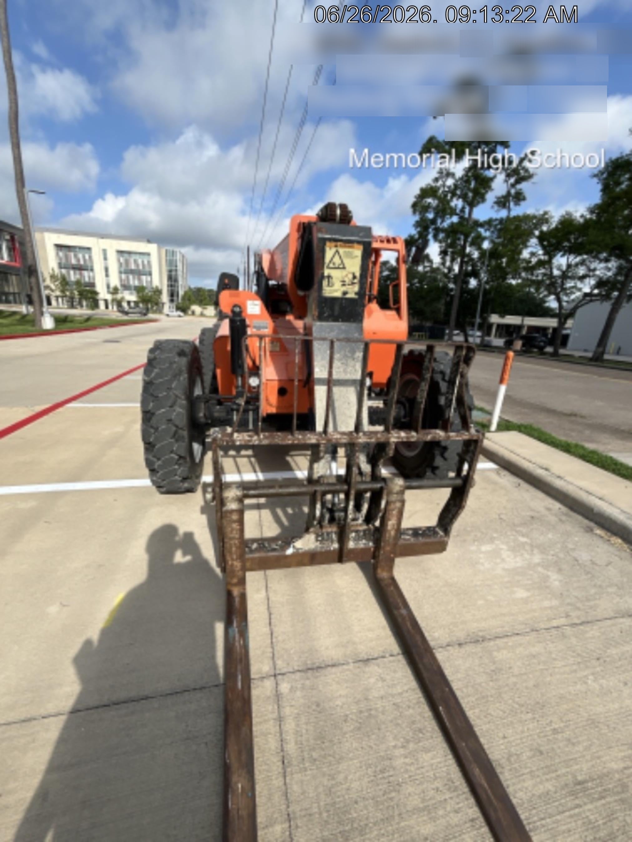 2019 Skytrak 6036 Canopy, Solid Tires, LED Work Lights, Beacon w/72" Carriage, 48" Pallet Forks