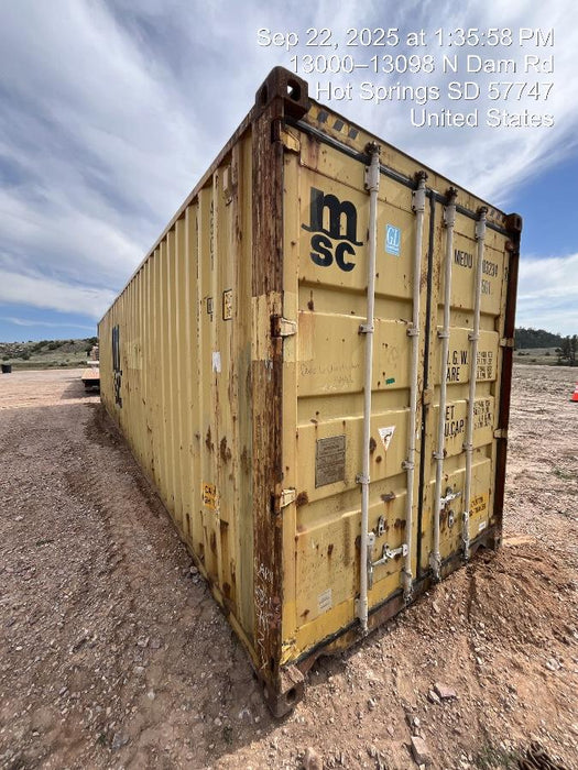 2021 CONEX Storage Container 8'x8'x40'