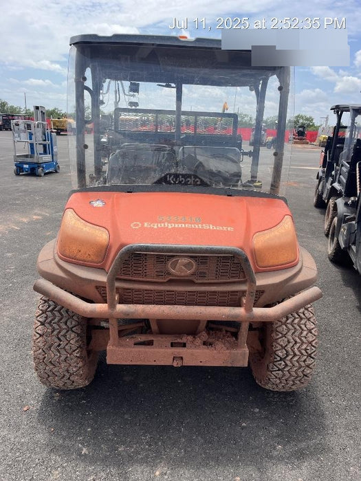 2019 Kubota RTV-X1140W-H 4WD, LED Strobe, Windshield Tempered Glass, Plastic Canopy, Wire Harness Kit, Backup Alarm