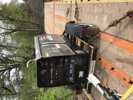 2019 Lincoln Electric Vantage 322 Ready-Pak 3, Two Wheel Trailer, Fender and Light Kit, Cable Rack