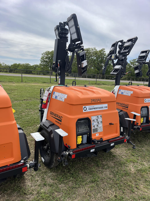2024 Generac MLT2 Diesel, Flex Switch 120V Input, Powerzone Controller, 
(4) 320W LED Lights, 4kW Generator, 39.9 Gal Fuel Tank, 2" Ball, T3