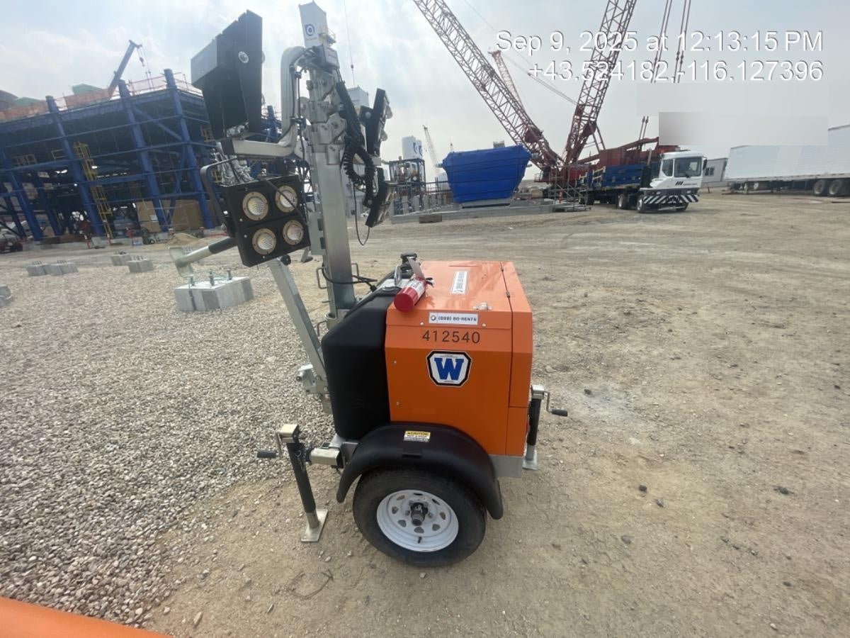 2024 Wanco WLTT-4MM4K Diesel, Deep Sea Controller, Shore Power Plug, Auto Start, (4) 350W LED Floodlights, 4kW Generator, 60 Gal Fuel Tank, 2" Ball, T3