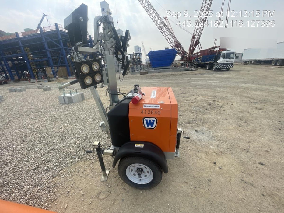 2024 Wanco WLTT-4MM4K Diesel, Deep Sea Controller, Shore Power Plug, Auto Start, (4) 350W LED Floodlights, 4kW Generator, 60 Gal Fuel Tank, 2" Ball, T3