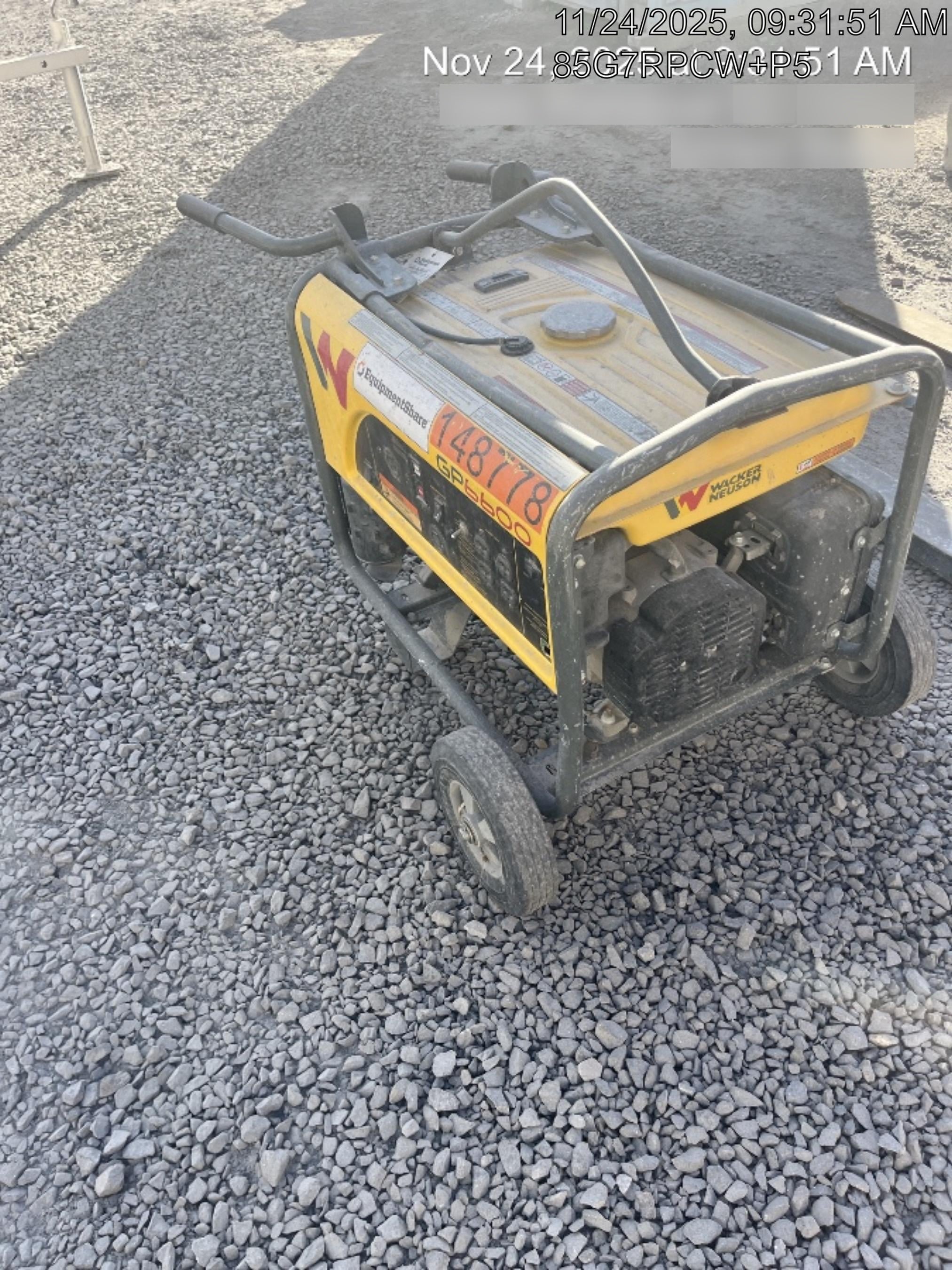 2020 WACKER NEUSON GP6600A