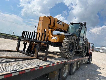 2020 JCB 509-42 Cab/Heat/Air, Solid Tires, Work Lights, Beacon, Aux Hydraulics, Back up Alarm, Lifting Eye, ES Decals