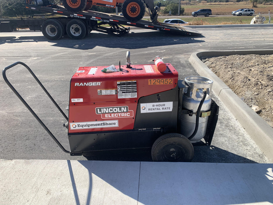 2021 Lincoln Electric Ranger 305 LPG K3430-1, Ranger 305 LPG, Undercarriage, Tank Holder & Strap, 10kw AC Gen, 25hp Kohler LPG Eng