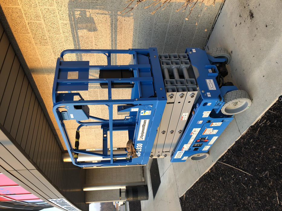 2020 Genie GS-1930 Solid Non Marking Tires, Beacon, Folding rails with half height swing gate