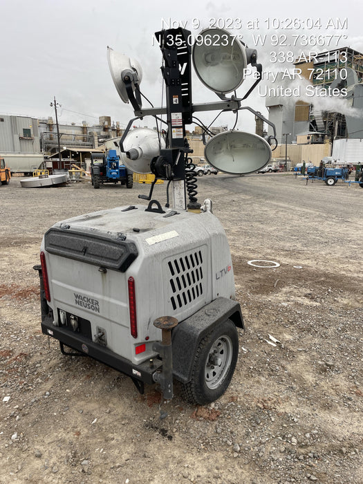2019 Wacker Neuson LTV6L-MH Wacker Neuson LTV6L Mobile Light Tower w/Fuel Level Sensor Installed