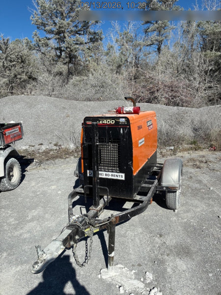 2022 Lincoln Electric LE400 Kubota V1505, Trlr, Cable Rack, Light Kit, ES Decals, T3