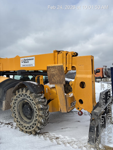 2020 JCB 512-56 Cab/Heat/Air, 109Hp, Solid Tires, Work Lights, Beacon, Aux Hydraulics, Back up Alarm, Lifting Eye, ES Decals