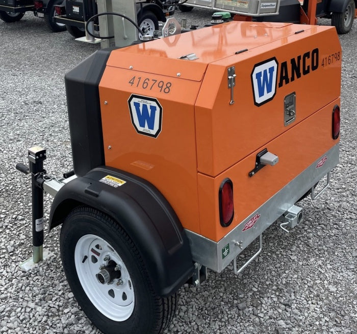 2024 Wanco WLTT-4MM4K Diesel, Deep Sea Controller, Shore Power Plug, Auto Start, (4) 350W LED Floodlights, 4kW Generator, 60 Gal Fuel Tank, 2" Ball, T3